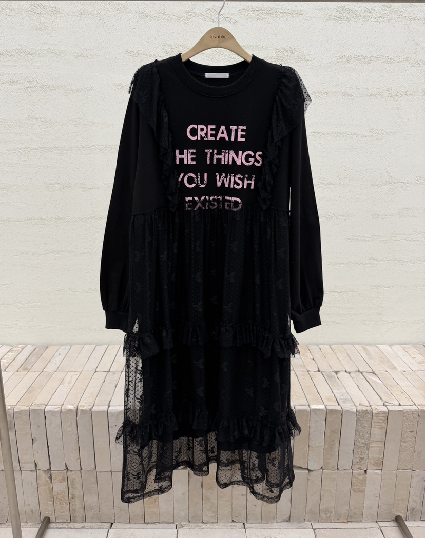 LOVABLE東大門實拍女士新款26春夏真品推薦人氣職業連衣裙LOVABLE連衣裙圖色2