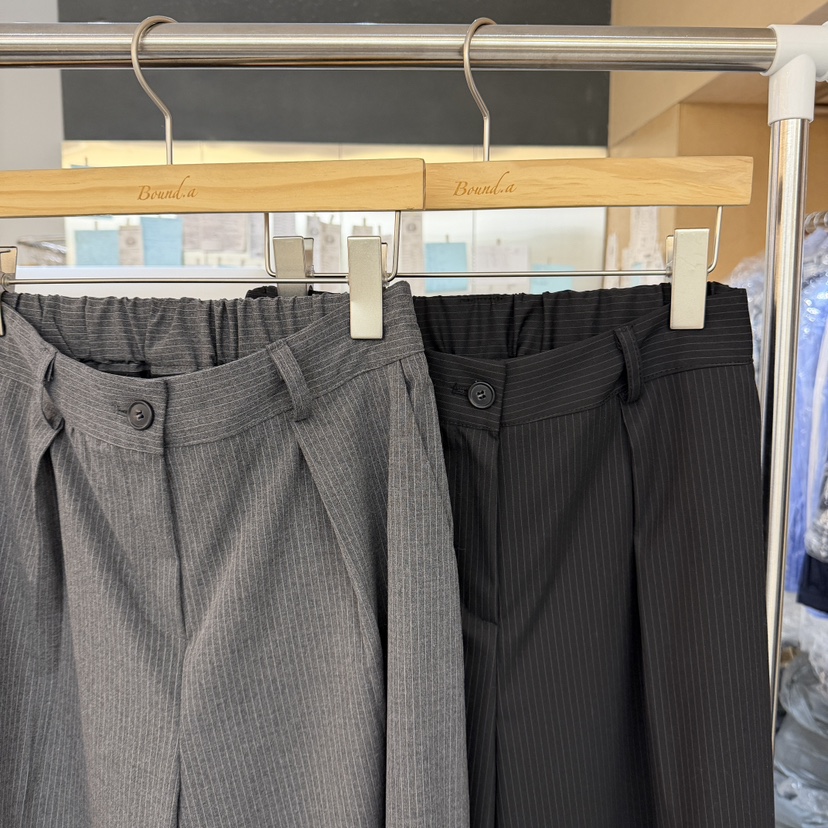 BOUND.A東大門代購女裝新品休閑26春夏熱賣人氣休閑褲天絲BOUND.A休閑褲