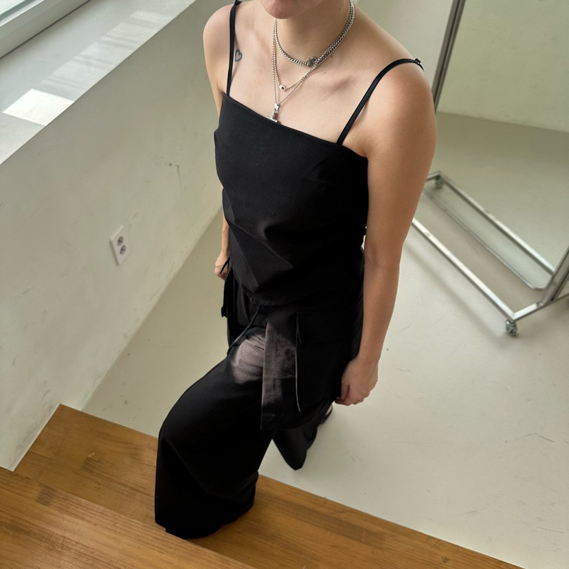 SOUIT韓國直郵女士新品時尚休閑熱賣職業真品26春夏吊帶背心SOUIT by mabel-L吊帶/背心