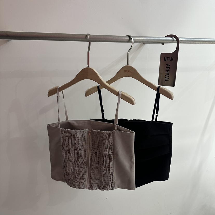 SOUIT韓國直郵女士新品時尚休閑熱賣職業真品26春夏吊帶背心SOUIT by mabel-L吊帶/背心