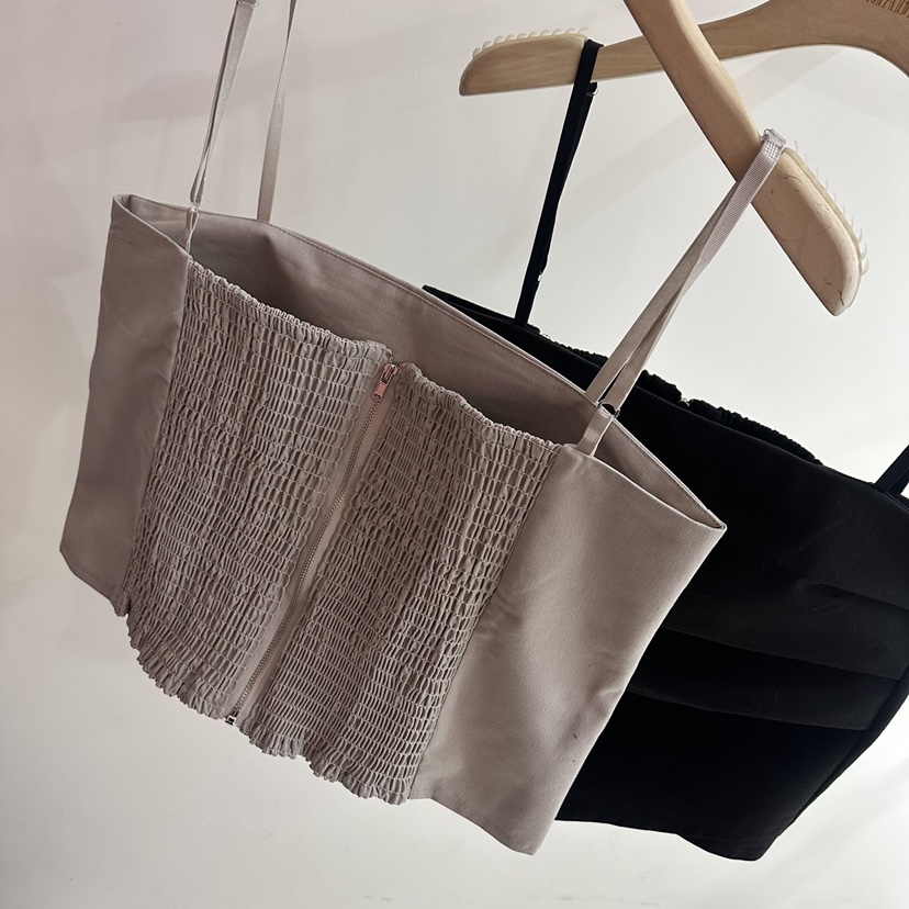 SOUIT韓國直郵女士新品時尚休閑熱賣職業真品26春夏吊帶背心SOUIT by mabel-L吊帶/背心