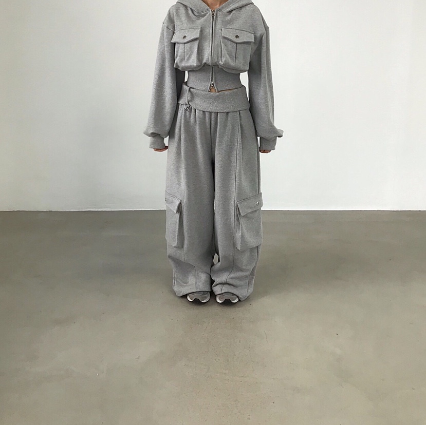 2TWO MOON東大門代購女裝新品推薦真品時尚26春夏休閑褲2TWO MOON休閑褲圖色2