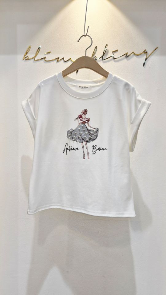 BLING BLING-S/RICO東大門代購女裝新款26春夏人氣T恤BLING BLING-S/RICOT恤圖色2