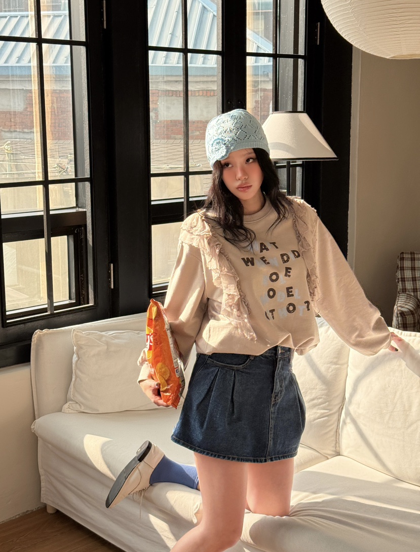 LOVABLE東大門實拍女裝新品26春夏人氣真品時尚推薦休閑衛衣LOVABLE衛衣