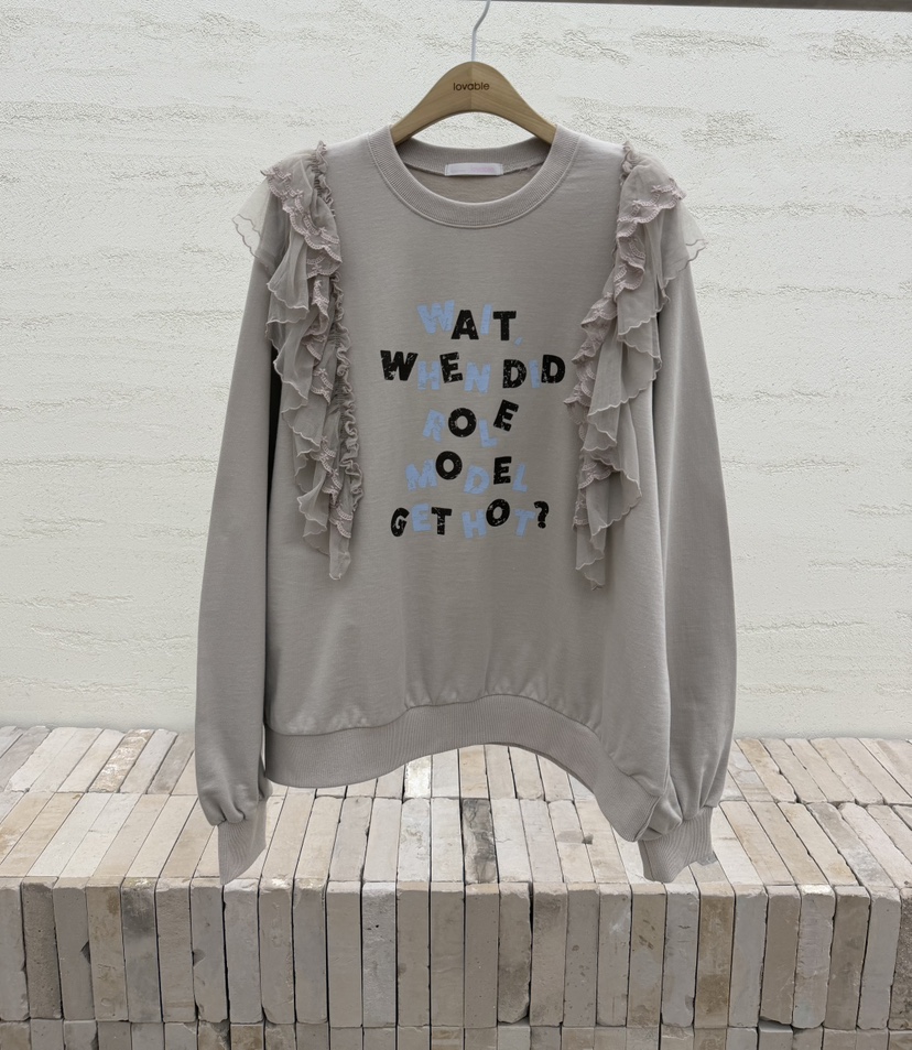 LOVABLE東大門實拍女裝新品26春夏人氣真品時尚推薦休閑衛衣LOVABLE衛衣圖色2