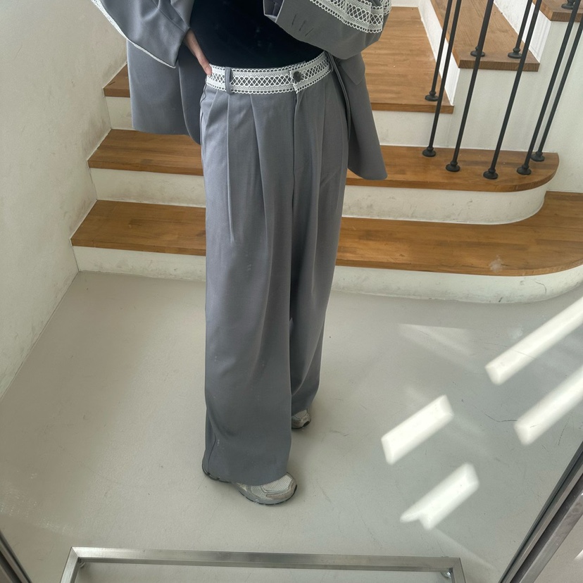 SOUIT東大門實拍女裝新品休閑熱賣人氣26春夏真品時尚休閑褲SOUIT by mabel-L休閑褲