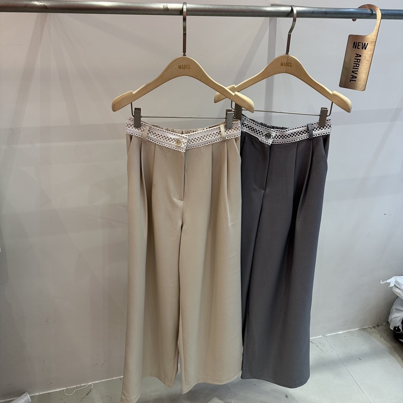 SOUIT東大門實拍女裝新品休閑熱賣人氣26春夏真品時尚休閑褲SOUIT by mabel-L休閑褲