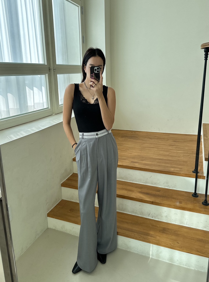 SOUIT東大門實拍女裝新品休閑熱賣人氣26春夏真品時尚休閑褲SOUIT by mabel-L休閑褲