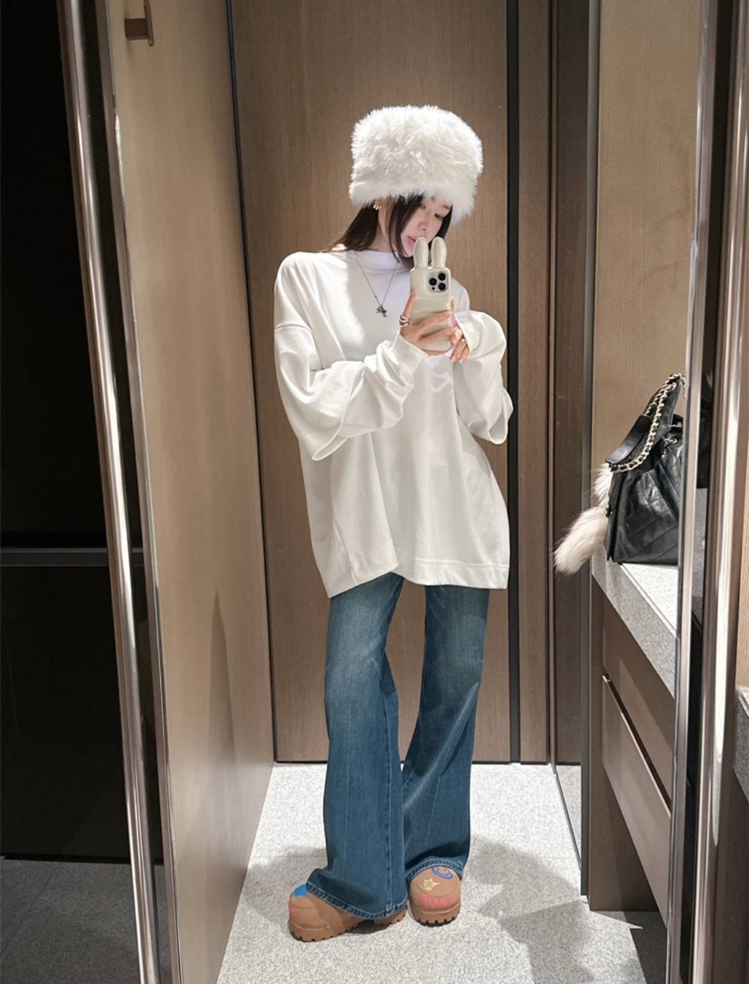 VENDER東大門實拍女裝新品26春夏休閑推薦時尚熱賣長袖T恤VENDER長袖T恤