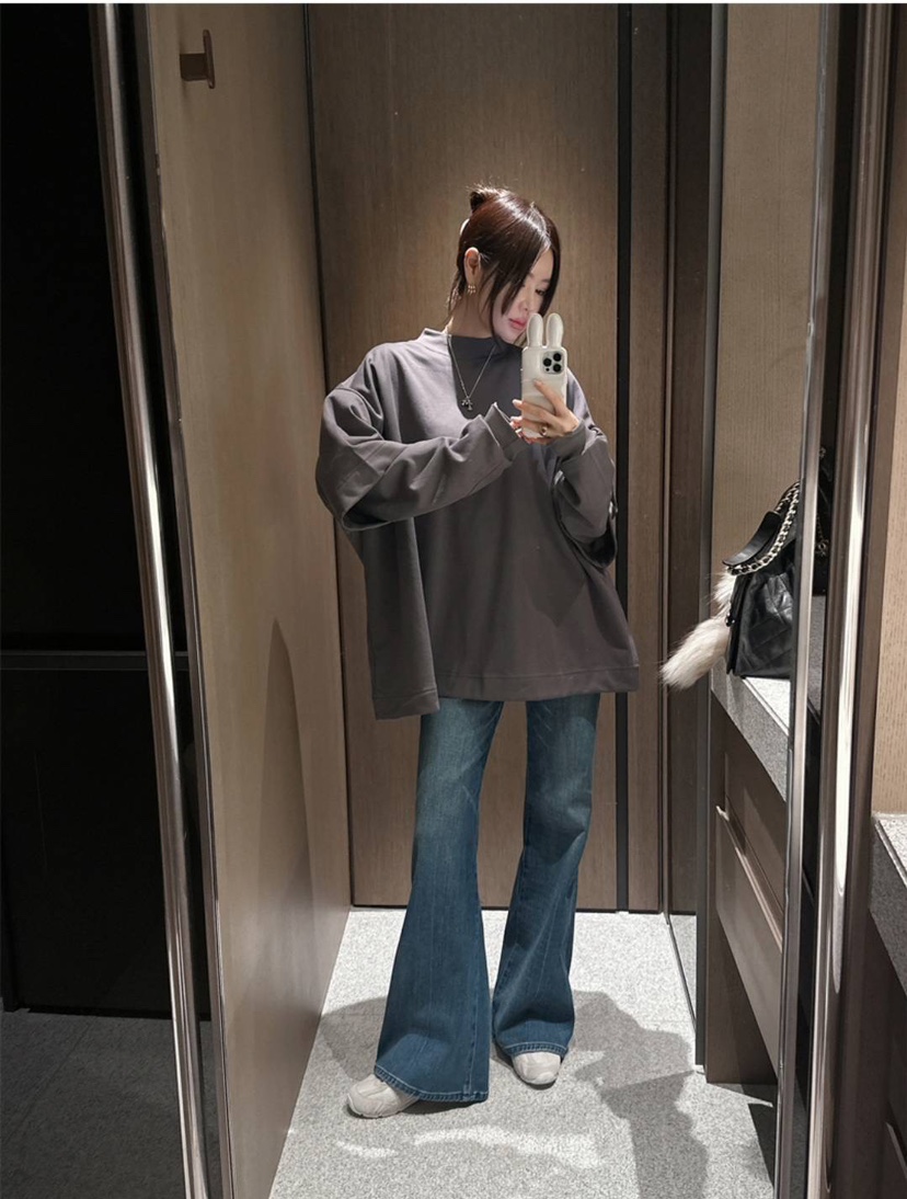 VENDER東大門實拍女裝新品26春夏休閑推薦時尚熱賣長袖T恤VENDER長袖T恤