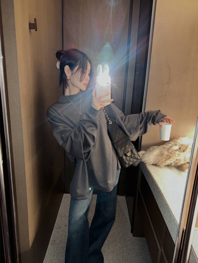 VENDER東大門實拍女裝新品26春夏休閑推薦時尚熱賣長袖T恤VENDER長袖T恤