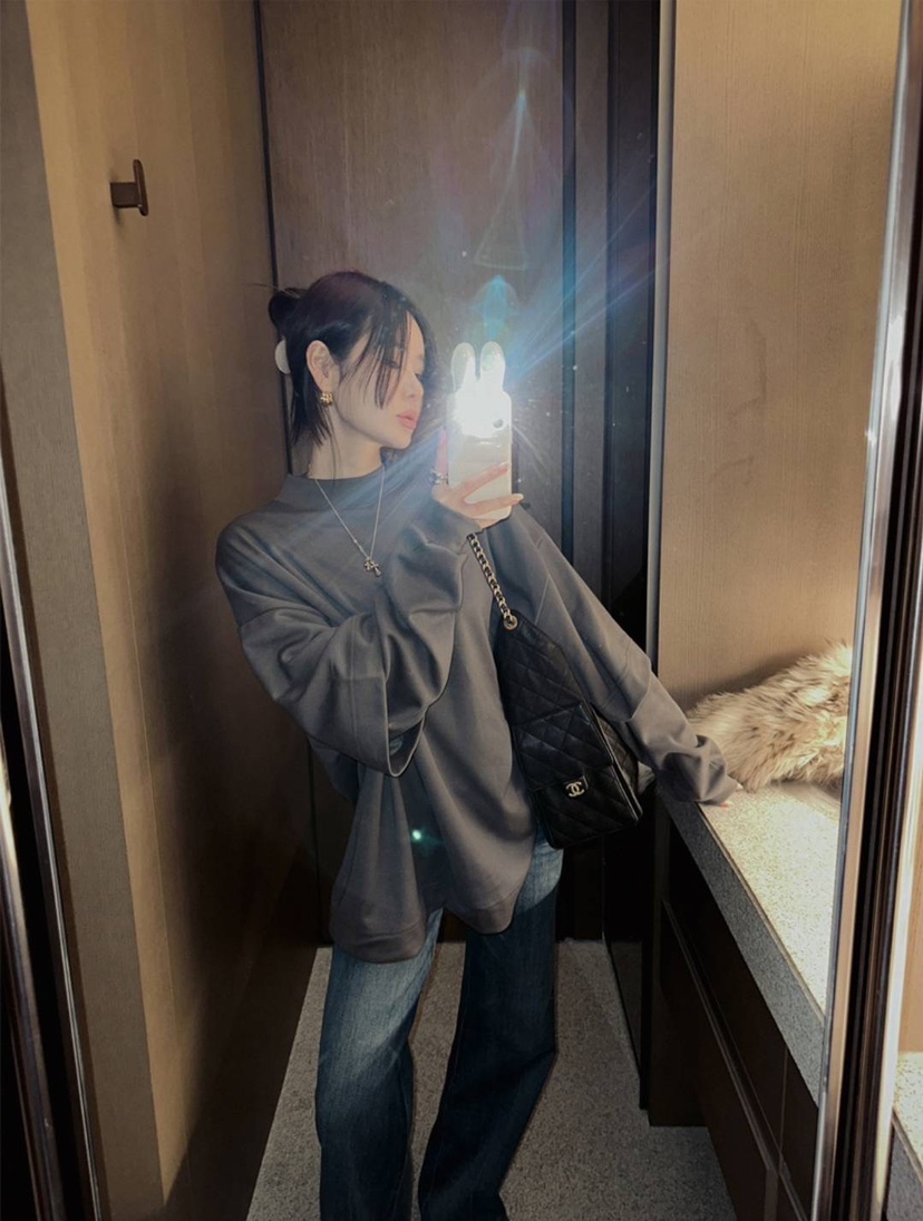 VENDER東大門實拍女裝新品26春夏休閑推薦時尚熱賣長袖T恤VENDER長袖T恤