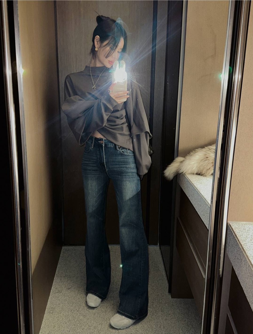 VENDER東大門實拍女裝新品26春夏休閑推薦時尚熱賣長袖T恤VENDER長袖T恤