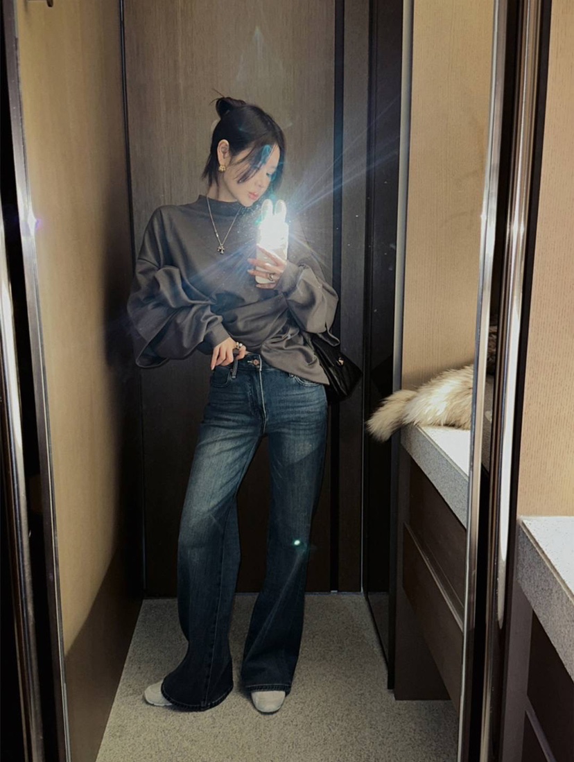 VENDER東大門實拍女裝新品26春夏休閑推薦時尚熱賣長袖T恤VENDER長袖T恤