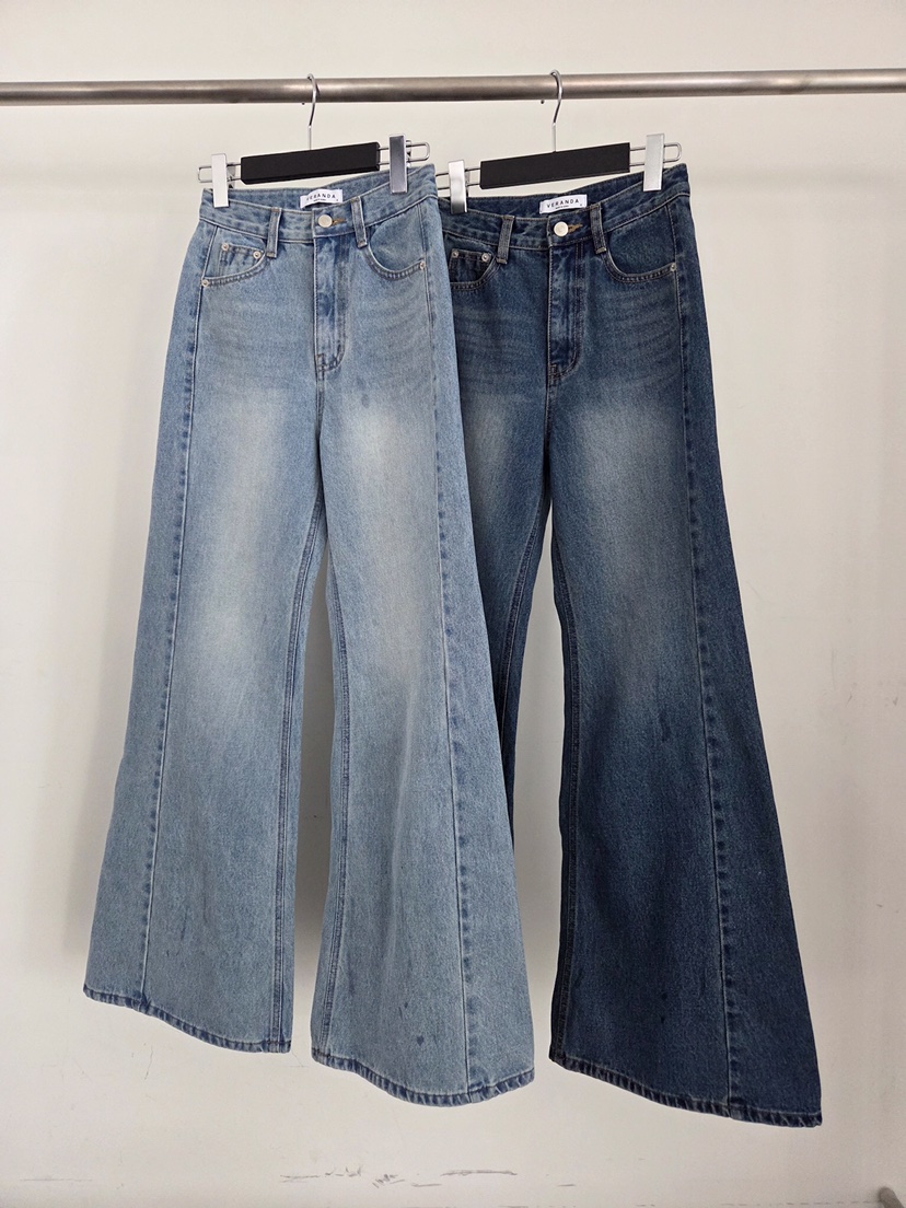 VERANDA東大門代購女士新品推薦26春夏時尚休閑熱賣牛仔褲VERANDA牛仔褲
