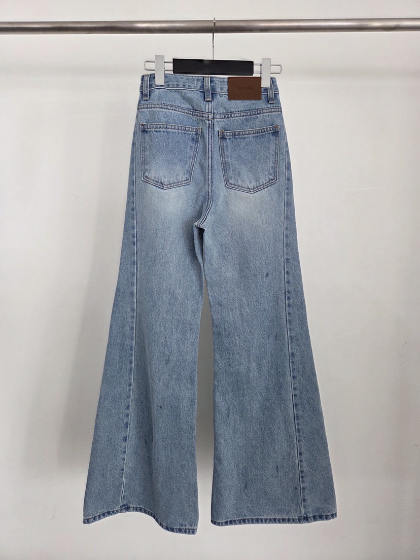 VERANDA東大門代購女士新品推薦26春夏時尚休閑熱賣牛仔褲VERANDA牛仔褲