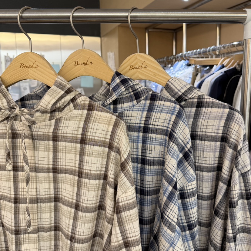 BOUND.A韓國直郵女裝新品人氣26春夏休閑時尚襯衫蕾絲衫BOUND.A襯衫/蕾絲衫