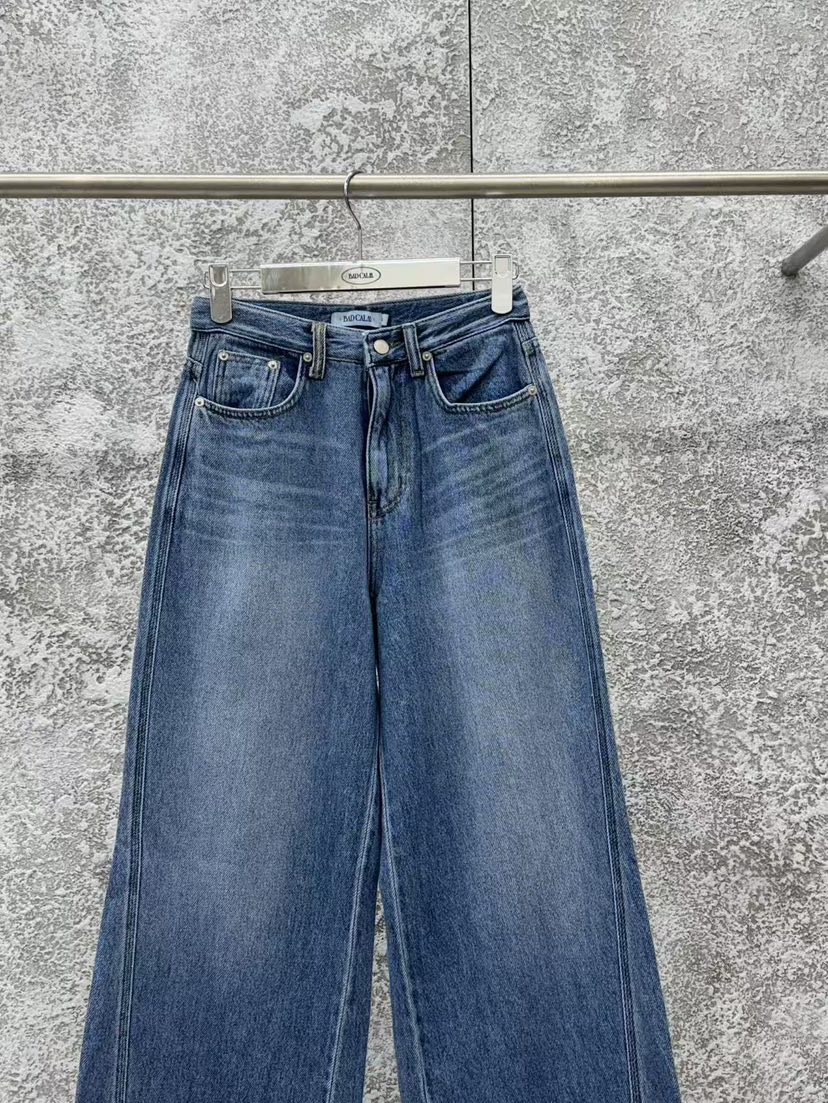 BADCALM東大門代購女裝新款職業休閑人氣推薦真品熱賣牛仔褲BADCALM牛仔褲