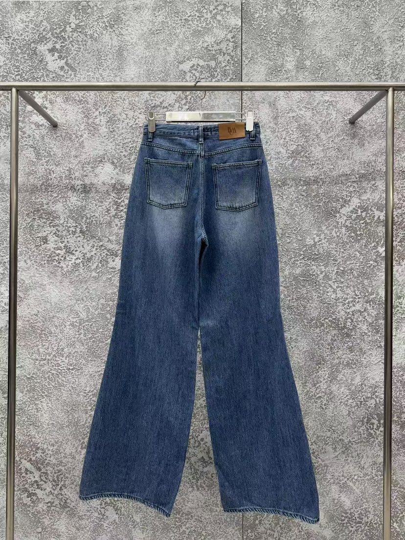 BADCALM東大門代購女裝新款職業休閑人氣推薦真品熱賣牛仔褲BADCALM牛仔褲