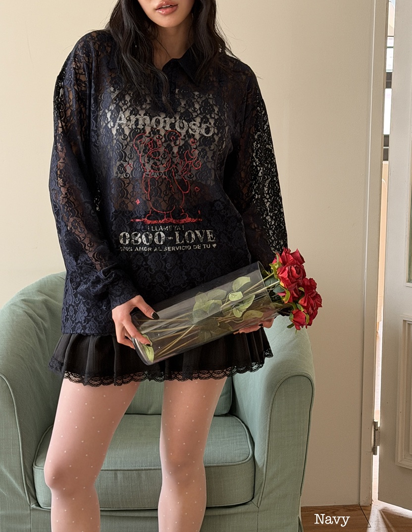 LOVABLE東大門代購女士新款時尚職業休閑真品熱賣長袖T恤LOVABLE長袖T恤