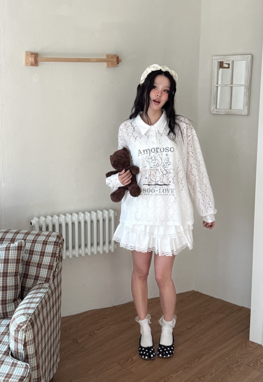 LOVABLE東大門代購女士新款時尚職業休閑真品熱賣長袖T恤LOVABLE長袖T恤