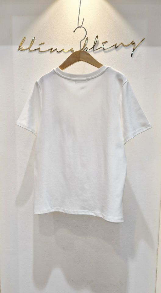 BLING BLING-S/RICO東大門直郵女裝新款職業26春夏T恤BLING BLING-S/RICOT恤