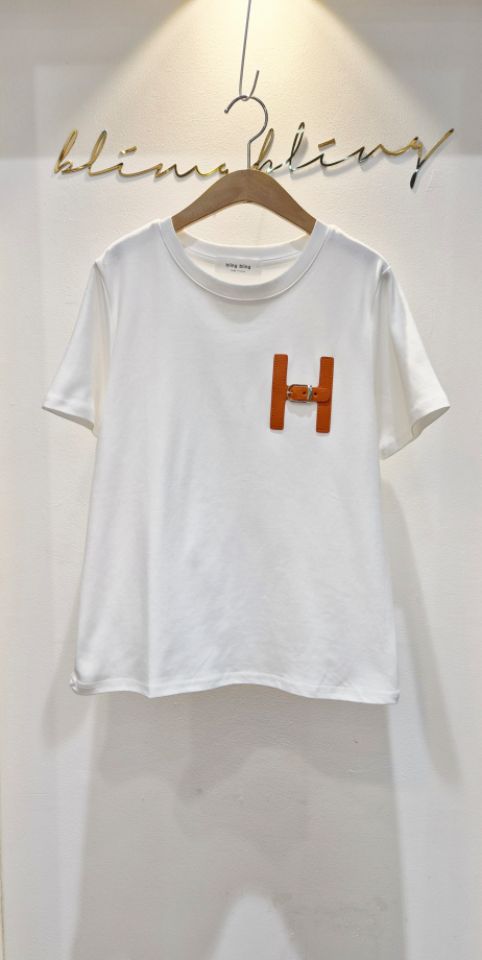 BLING BLING-S/RICO東大門直郵女裝新款職業26春夏T恤BLING BLING-S/RICOT恤圖色1