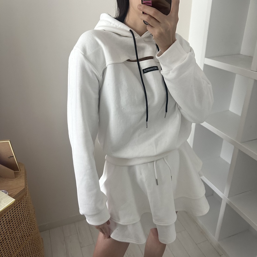 SOUIT韓國代購女裝新款熱賣26春夏時尚人氣真品衛衣連帽衫SOUIT by mabel-L衛衣圖色1