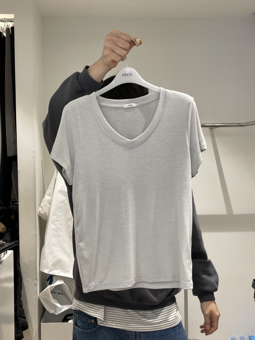 TAF韓國直郵女士新品休閑時尚人氣推薦職業熱賣26春夏T恤TAFT恤圖色3