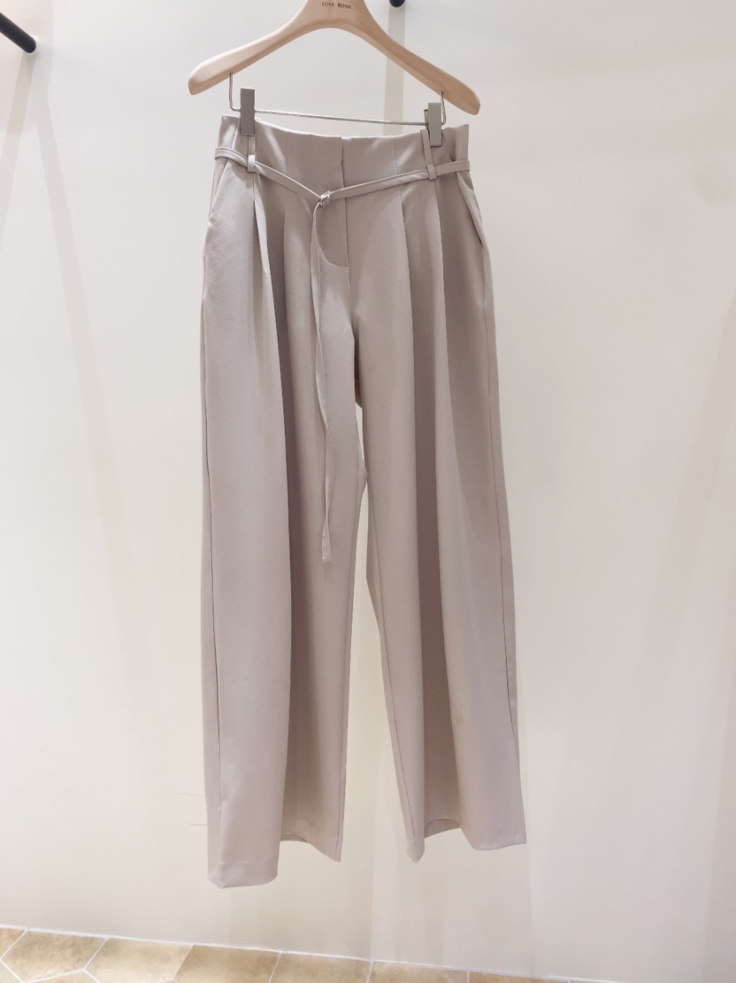 LOVE ROSIE韓國直郵女裝新款人氣推薦休閑休閑褲含腰帶套裝LOVE ROSIE休閑褲圖色1