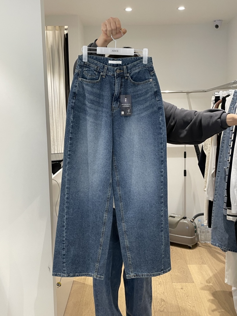 TAF東大門實拍女士新品人氣26春夏職業時尚休閑推薦牛仔褲TAF牛仔褲圖色1