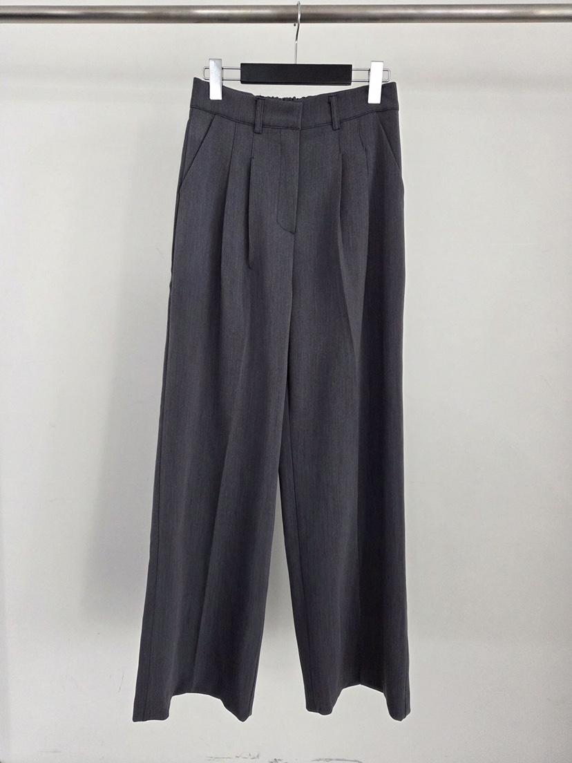 VERANDA東大門直郵女士新款休閑推薦26春夏職業休閑褲雙排扣VERANDA休閑褲圖色1