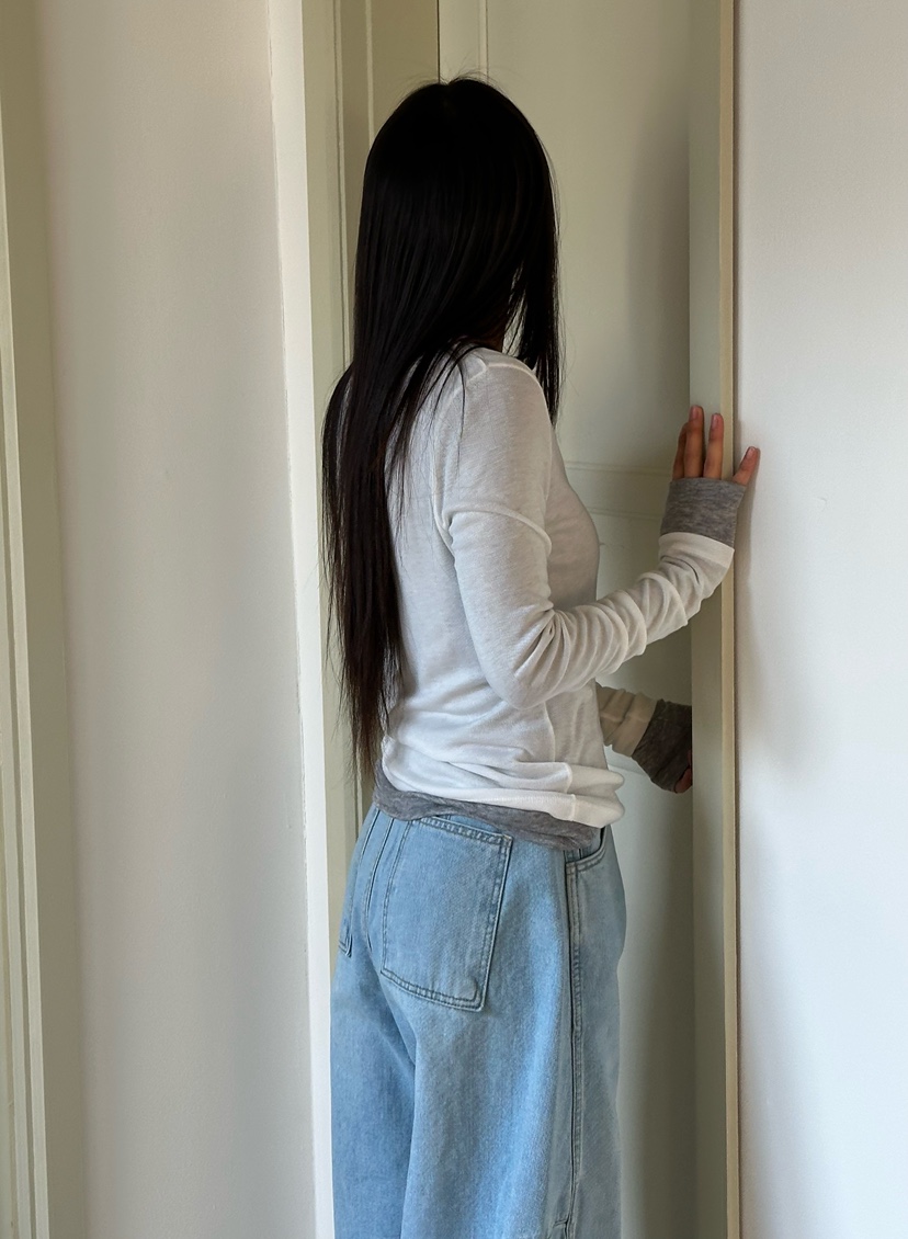 LE VASE東大門直郵女裝新款熱賣人氣真品職業休閑針織衫LE VASE針織衫