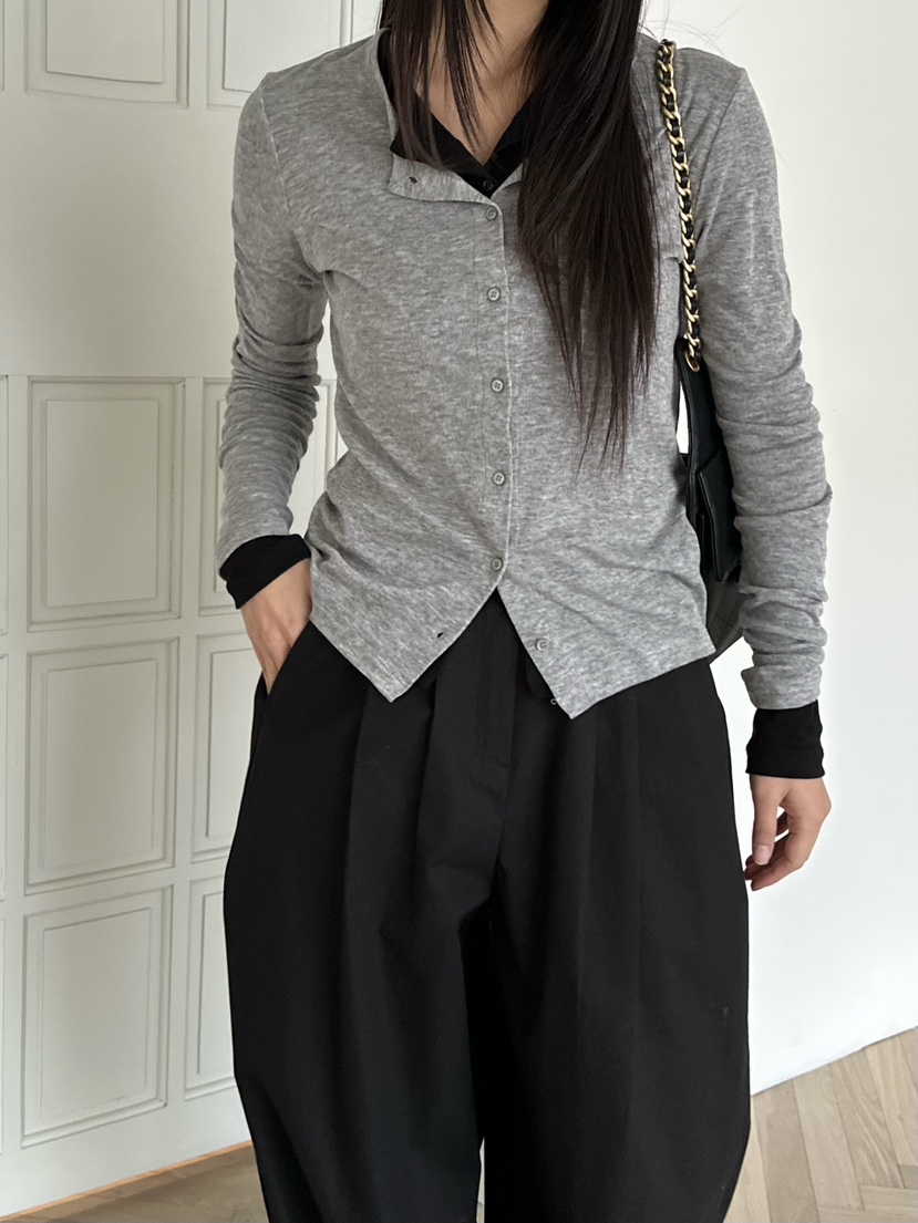 LE VASE東大門直郵女裝新款熱賣人氣真品職業休閑針織衫LE VASE針織衫