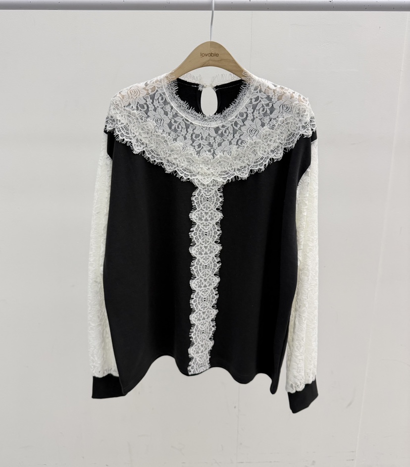 LOVABLE東大門直郵女士新品真品職業休閑時尚人氣熱賣衛衣LOVABLE衛衣圖色3