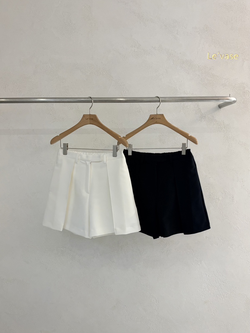 LE VASE韓國代購女士新款休閑真品推薦職業熱賣26春夏短褲LE VASE短褲