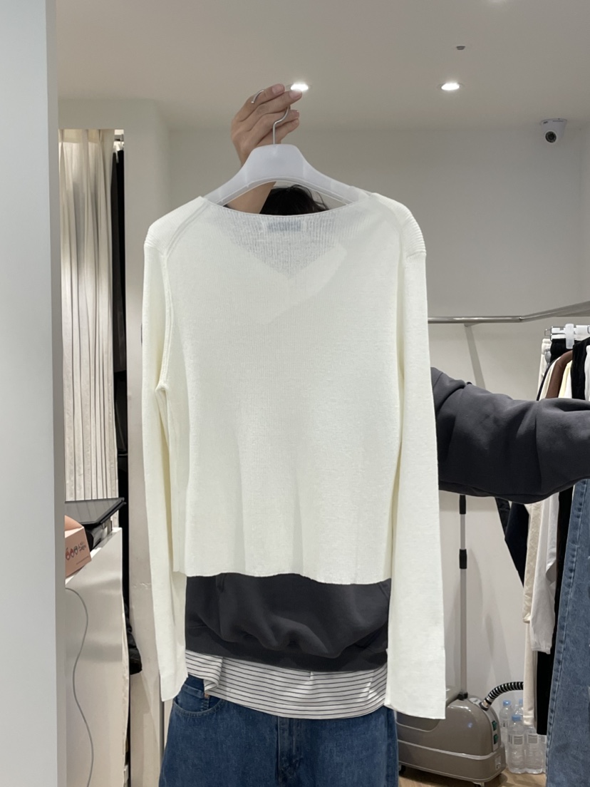 TAF東大門實拍女裝新品休閑人氣推薦職業時尚針織衫亞麻開衫TAF針織衫