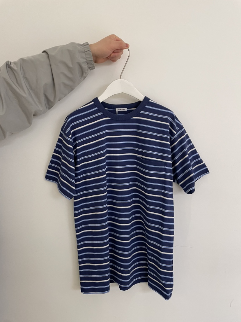 JEONG GAM STUDIOS韓國直郵女裝新品職業休閑熱賣T恤口袋JEONG GAM STUDIOST恤圖色1