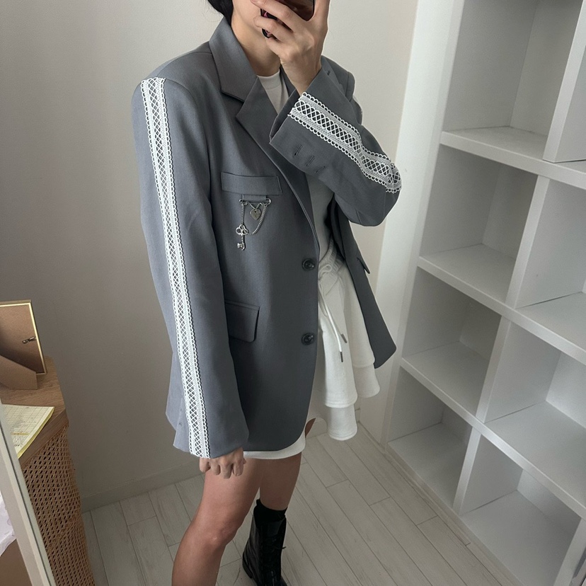 SOUIT東大門代購女士新款時尚職業人氣推薦休閑熱賣真品夾克SOUIT by mabel-L夾克