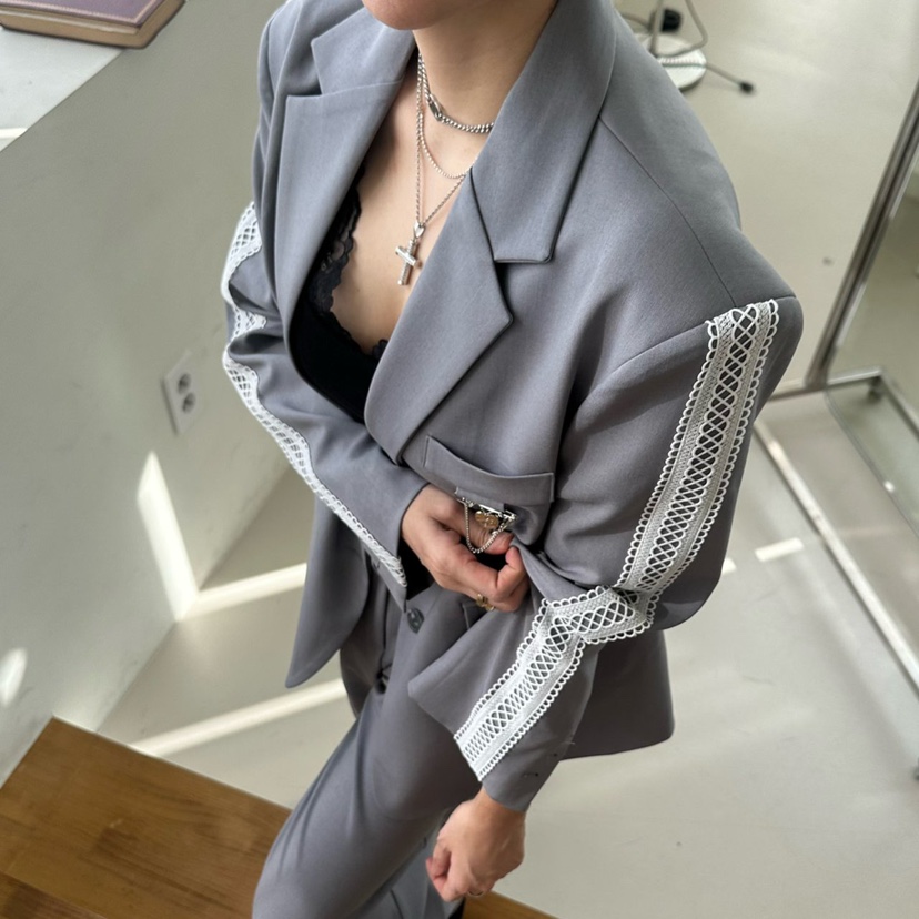 SOUIT東大門代購女士新款時尚職業人氣推薦休閑熱賣真品夾克SOUIT by mabel-L夾克