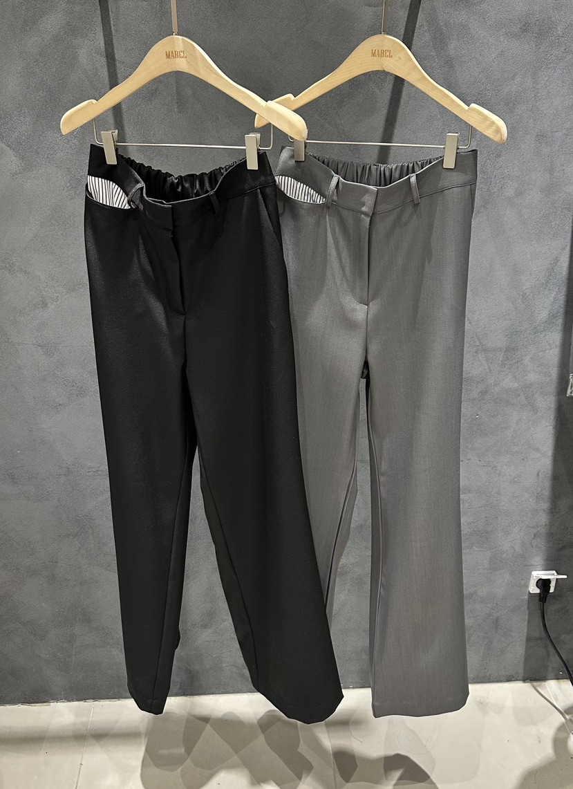 SOUIT韓國代購女裝新款熱賣推薦職業休閑時尚真品休閑褲口袋SOUIT by mabel-L休閑褲