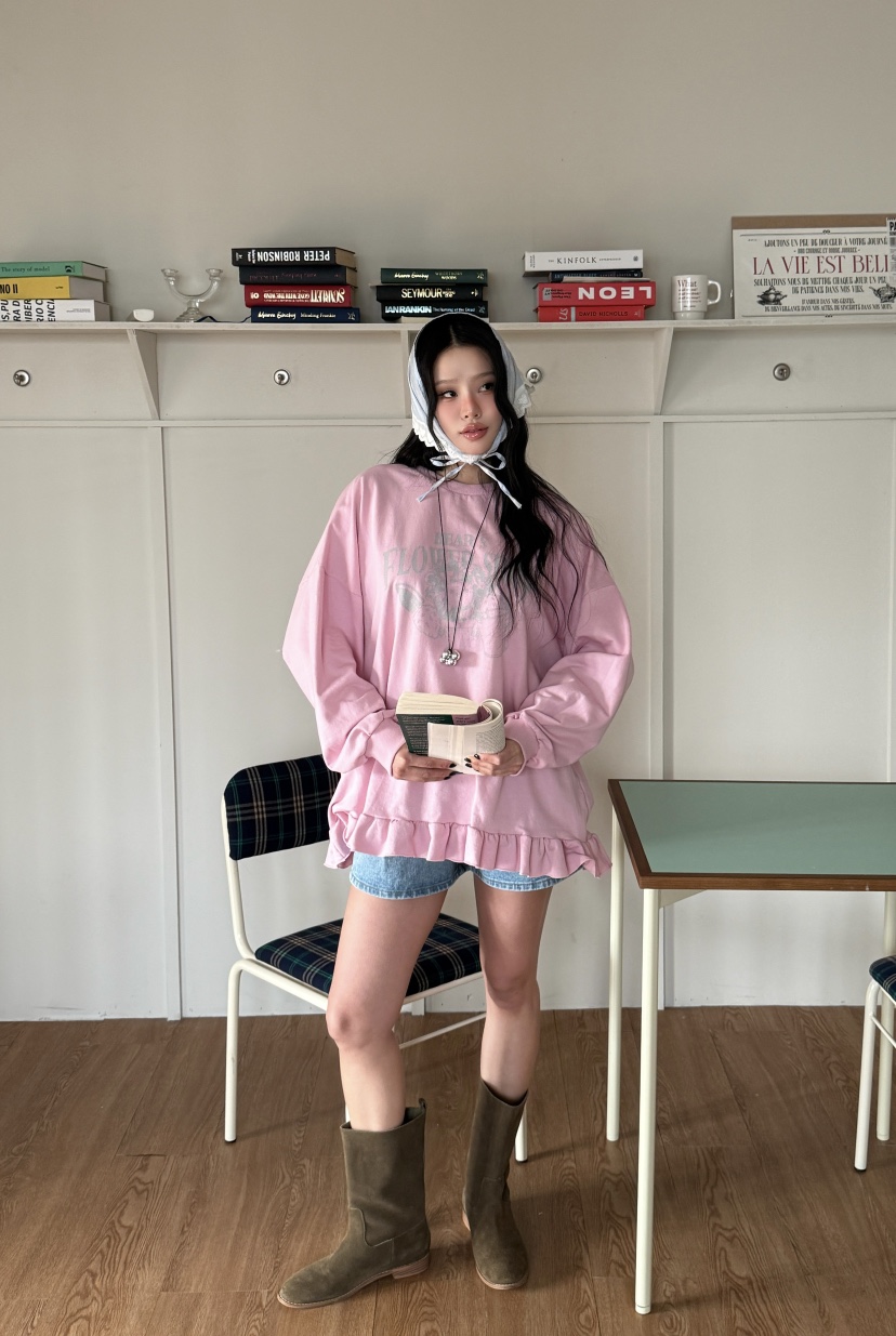 LOVABLE東大門實拍女裝新款人氣熱賣時尚職業休閑推薦衛衣LOVABLE衛衣