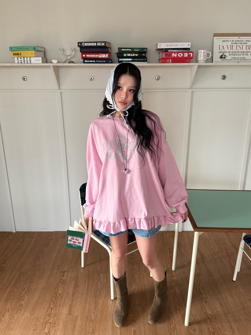 LOVABLE東大門實拍女裝新款人氣熱賣時尚職業休閑推薦衛衣LOVABLE衛衣