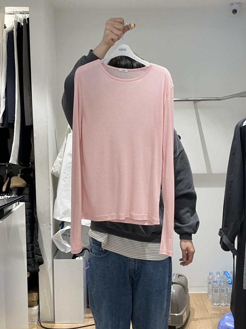 TAF東大門代購女士新款26春夏休閑職業時尚熱賣推薦長袖T恤TAF長袖T恤圖色3