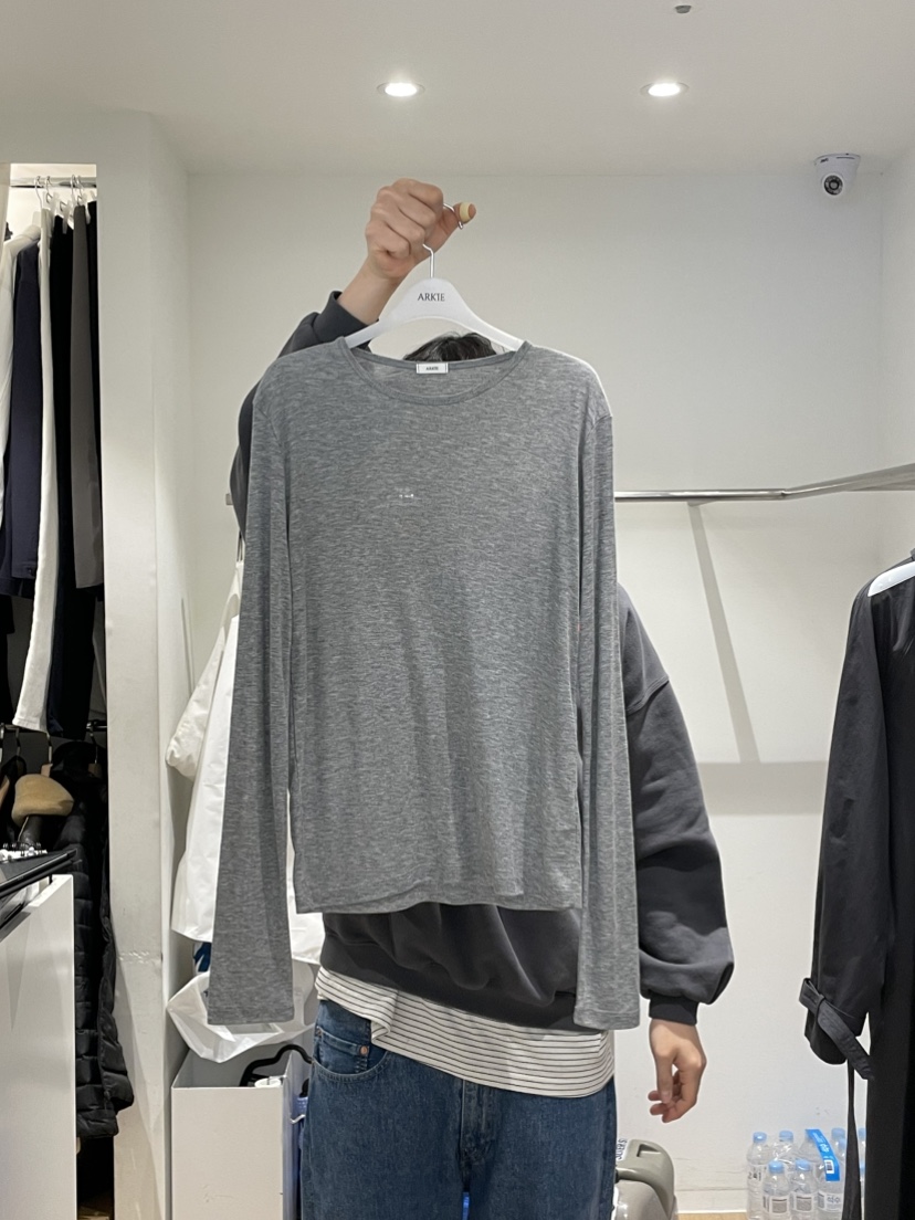 TAF東大門代購女士新款26春夏休閑職業時尚熱賣推薦長袖T恤TAF長袖T恤圖色4