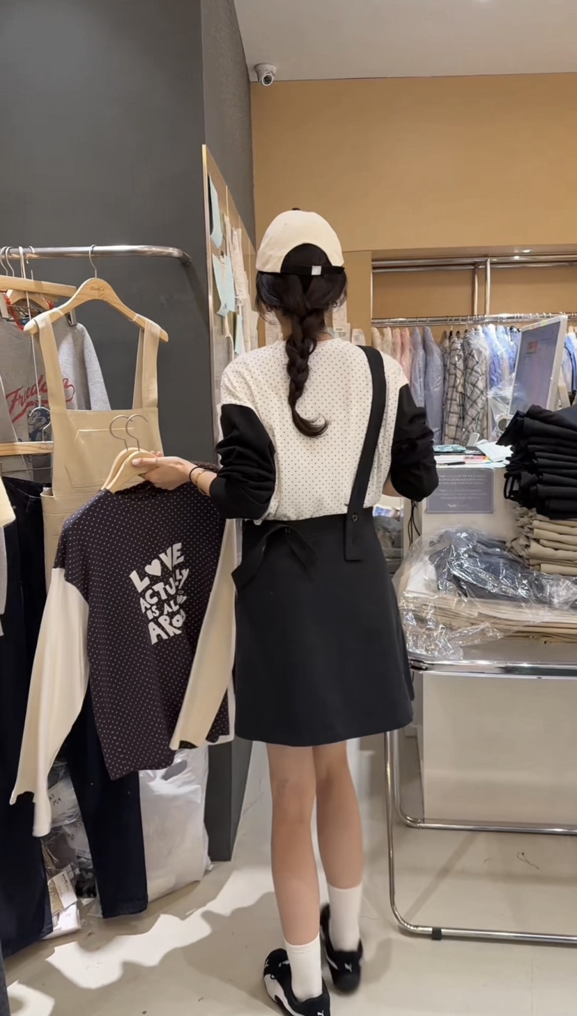 BOUND.A東大門代購女士新款真品26春夏熱賣推薦職業長袖T恤BOUND.A長袖T恤