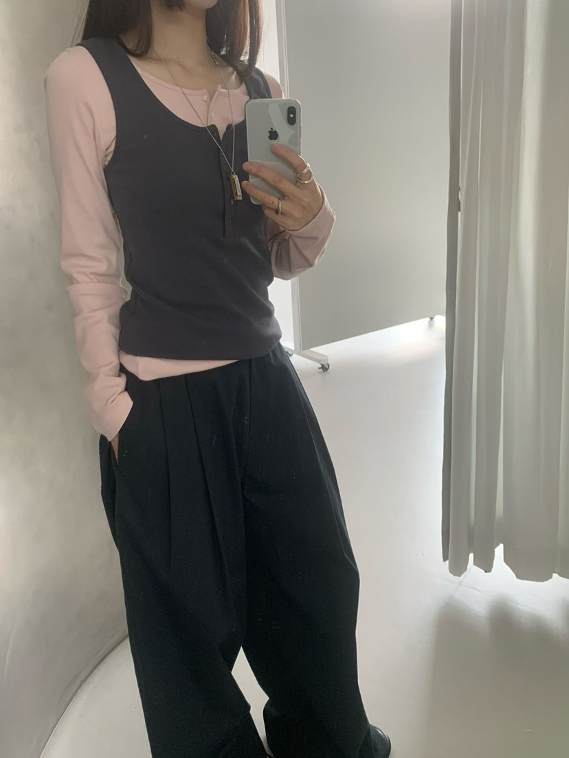 TAF東大門實拍女士新品休閑真品推薦時尚職業人氣吊帶背心TAF吊帶/背心