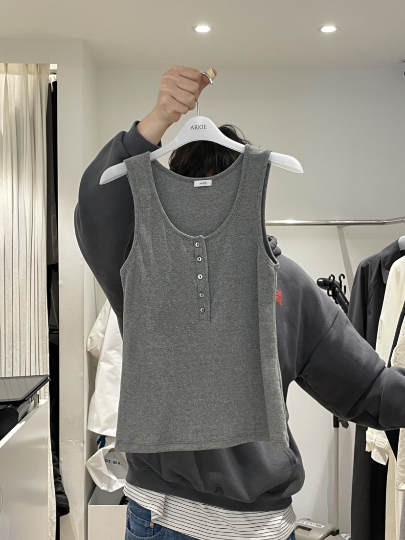 TAF東大門實拍女士新品休閑真品推薦時尚職業人氣吊帶背心TAF吊帶/背心圖色2