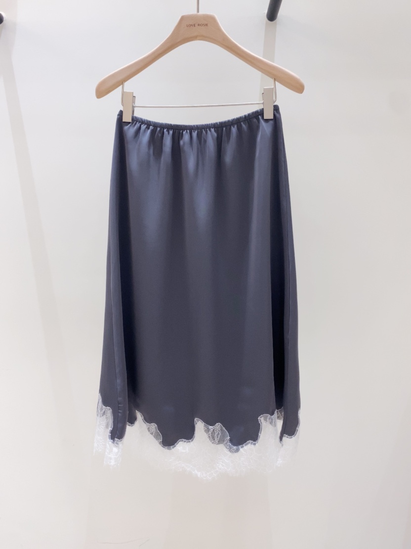 LOVE ROSIE東大門直郵女士新品休閑時尚半身裙中短裙蕾絲LOVE ROSIE半身裙/中短裙圖色2