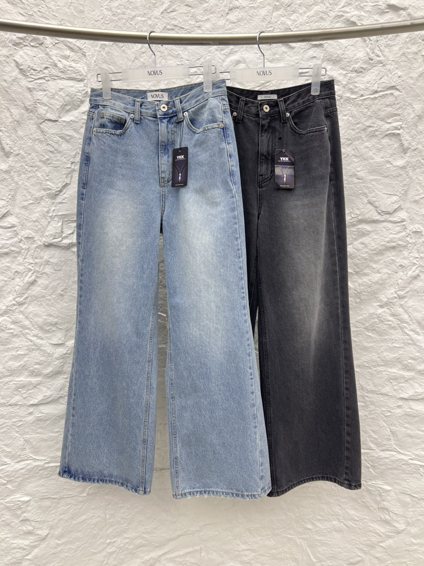 NOVUS東大門直郵女士新款熱賣人氣真品26春夏推薦職業牛仔褲NOVUS牛仔褲